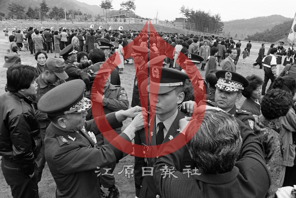 ROTC학군 27기 입관식 이미지
