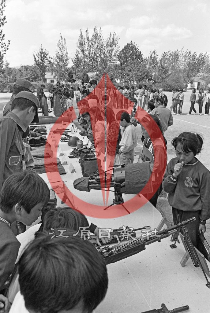 국군 건군 39주년 기념 행사장 이미지