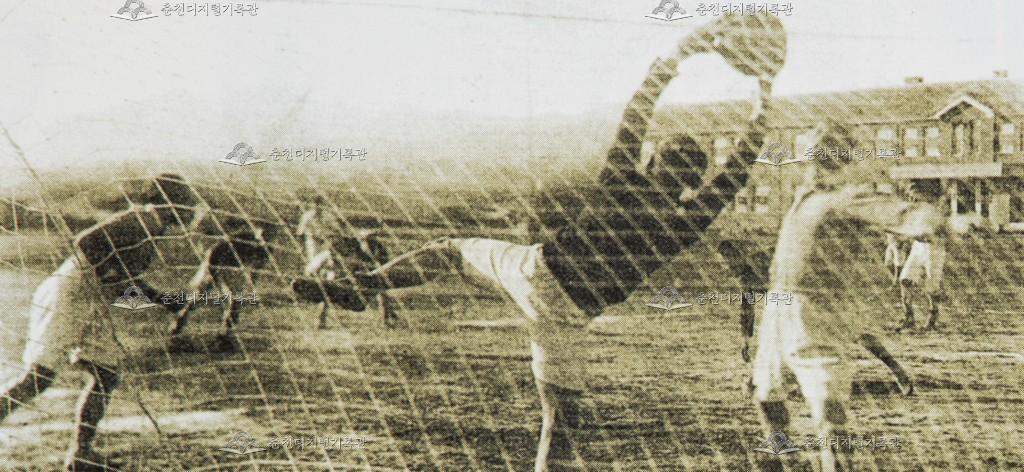 춘천공립농업학교 축구부 이미지