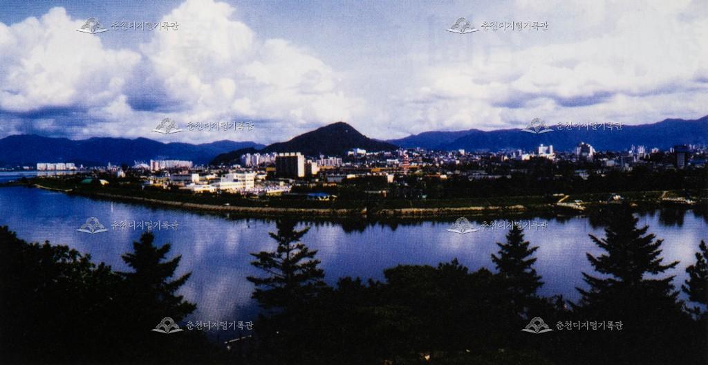 2010년 춘천시가지 전경 이미지