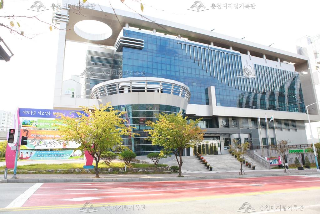 제36회 소양강문화제 현수막 홍보 이미지
