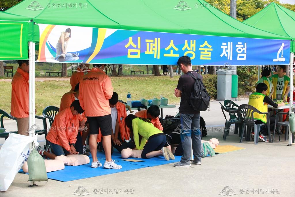 제36회 소양강문화제 심폐소생술 체험 이미지