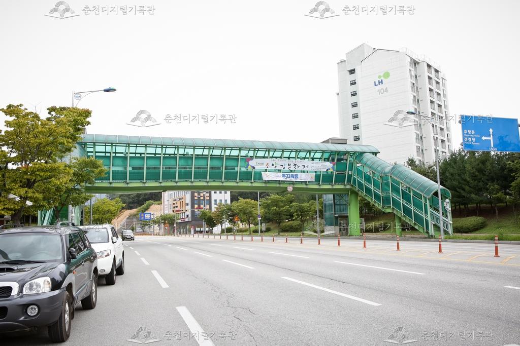 제38회 소양강문화제 현수막 홍보 이미지