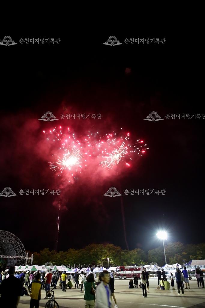 제38회 소양강문화제 불꽃놀이 이미지