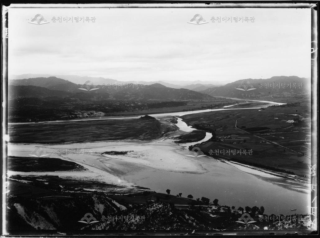 춘천 봉의산성에서 본 서상면과 화천 원판번호 190006 이미지