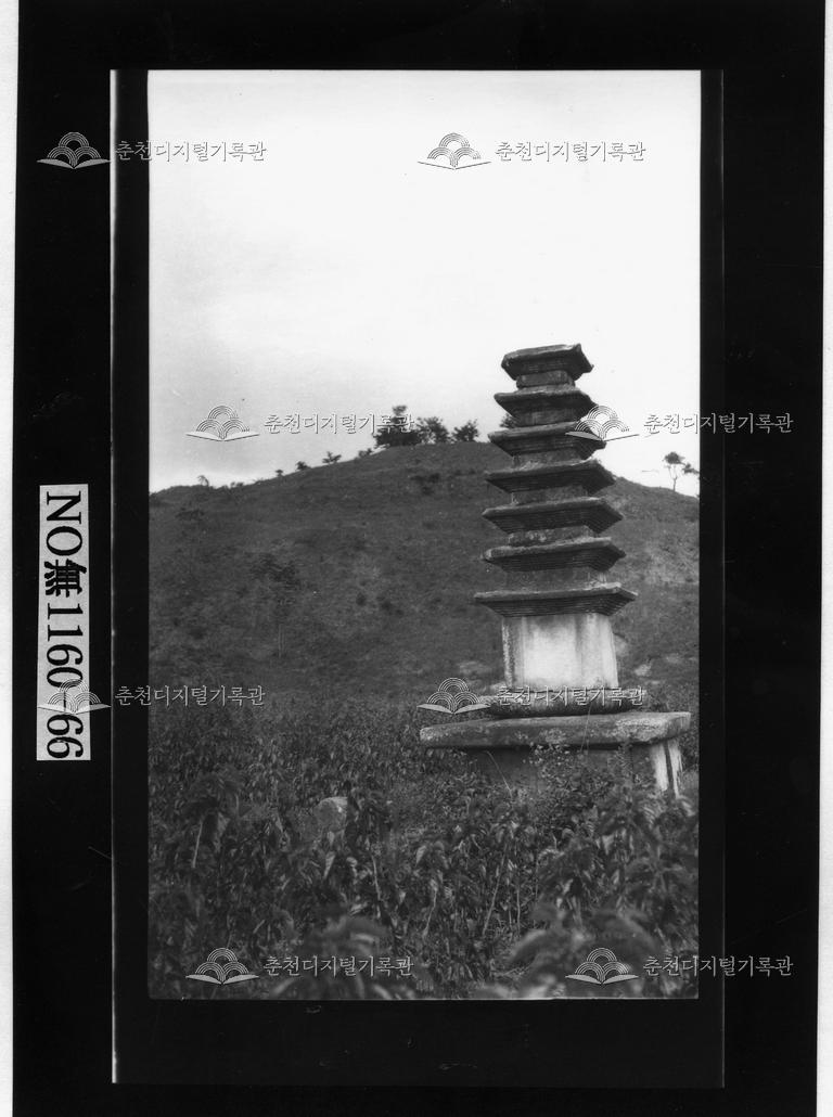 강원 춘천 칠층석탑원판번호 無1160-66 이미지