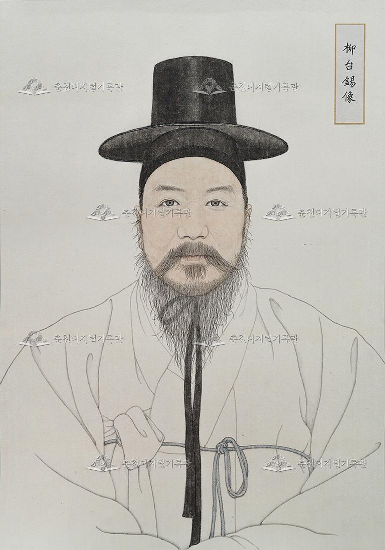 류태석 초상화 이미지