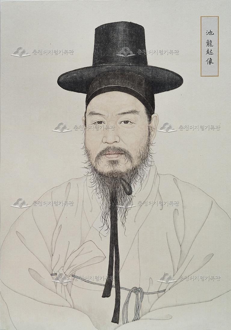 지용기 초상화 이미지