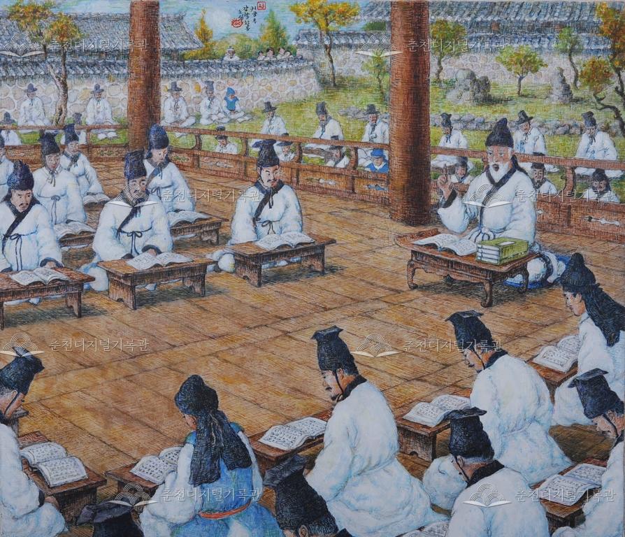 의암류인석 기록화(국내귀국 후 강회활동) 이미지