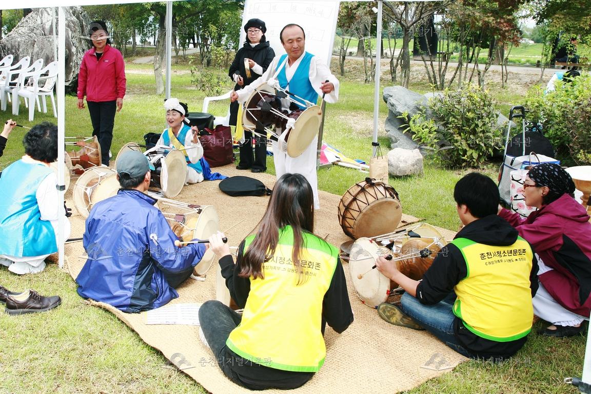 제32회 소양강문화제 사물놀이 체험 이미지