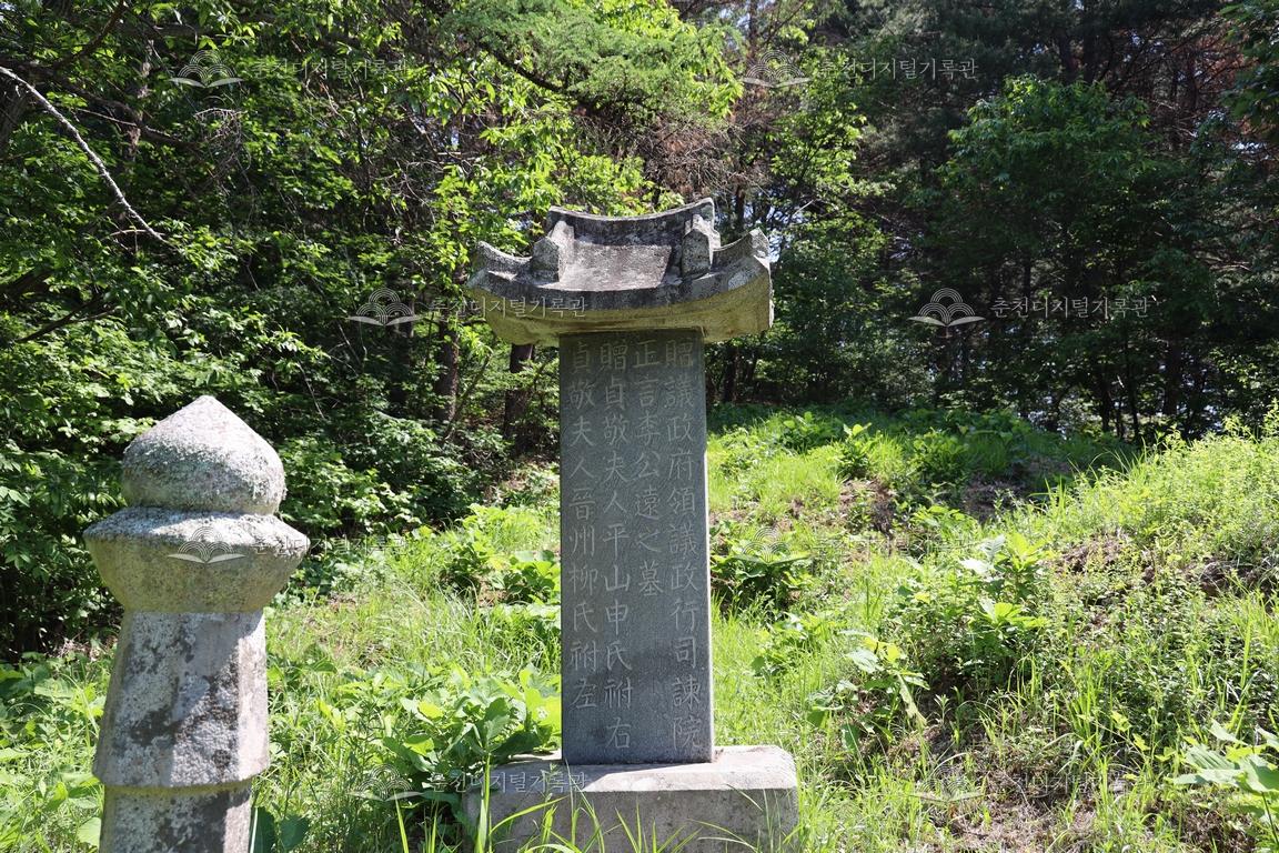 이원 묘비 정면 이미지