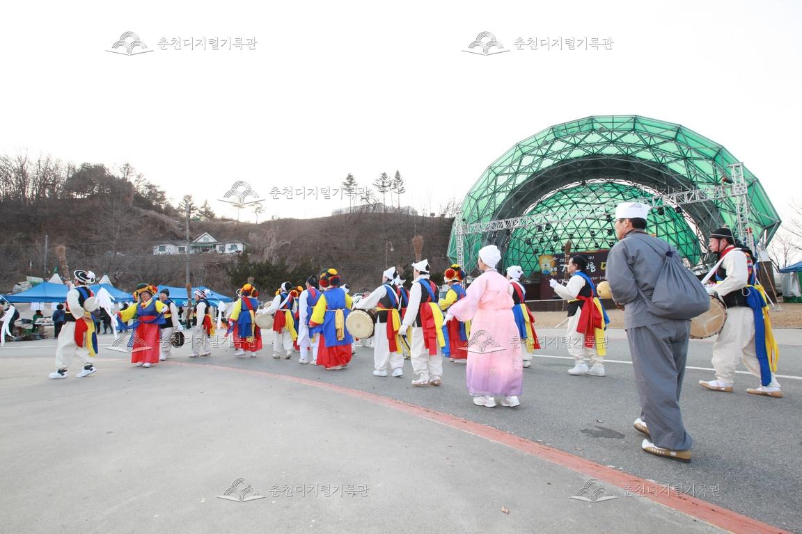 2014 정월대보름 달맞이 축제 농악 공연 이미지