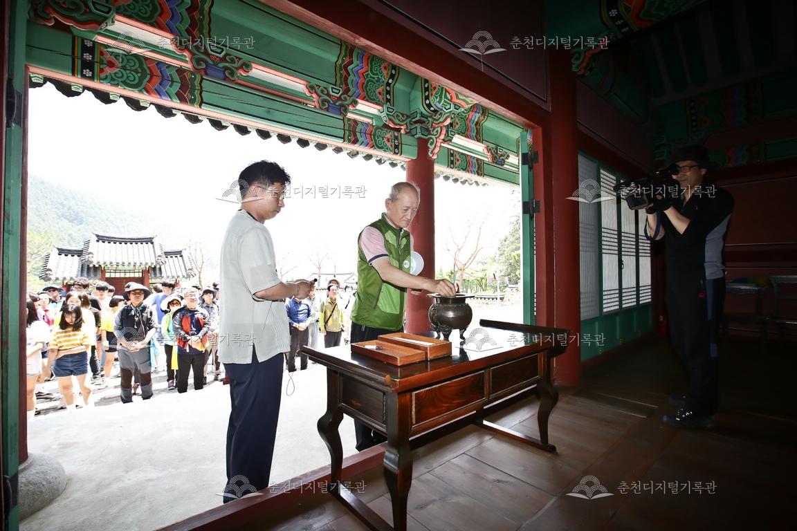 제32회 의암제 의열사 내부 모습 이미지