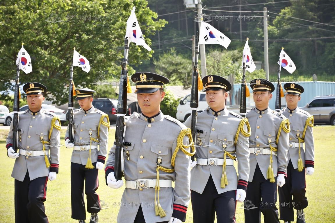제32회 의암제 식전행사_의장대 시범 이미지