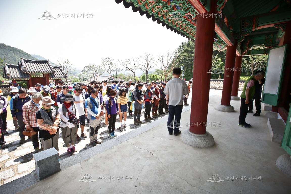 제32회 의암제 의열사 앞 모습 이미지
