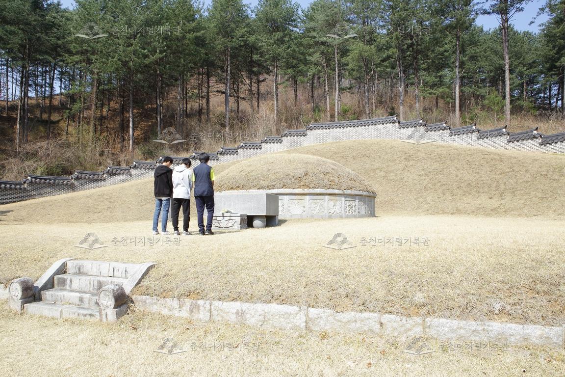 제35회 의암제 의암 류인석 묘지 이미지
