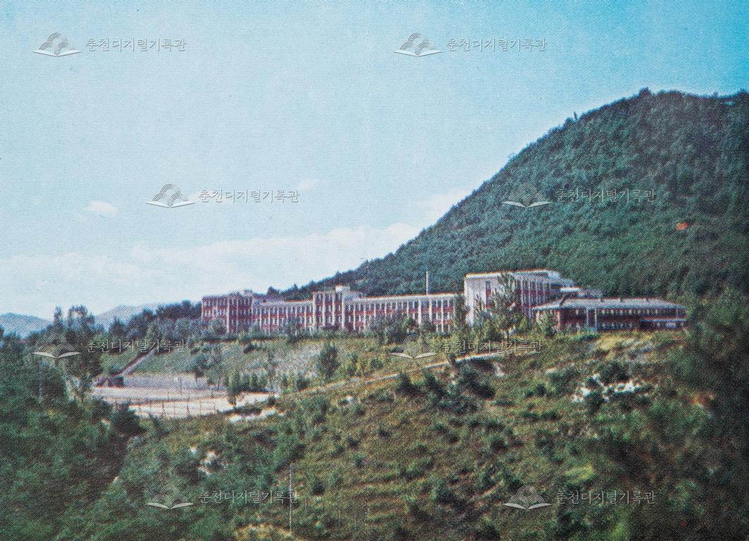성심여자대학교(현 한림대학교) 춘천교사 전경 이미지