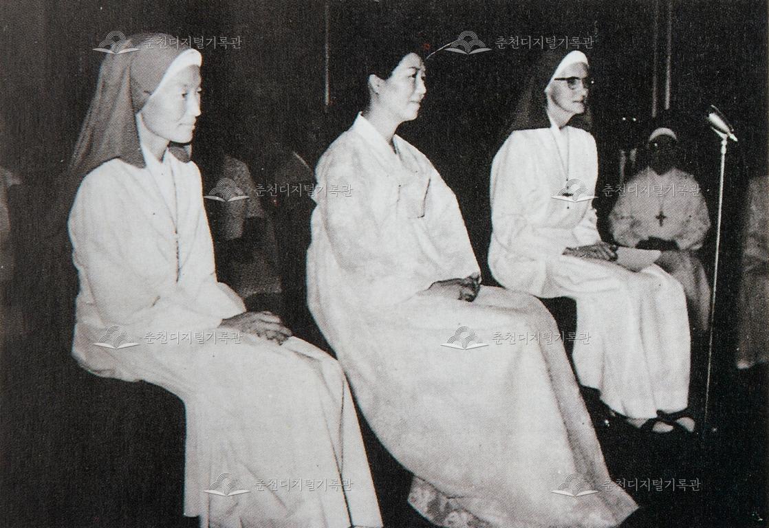 성심여자대학교 육영수 여사 내방 이미지