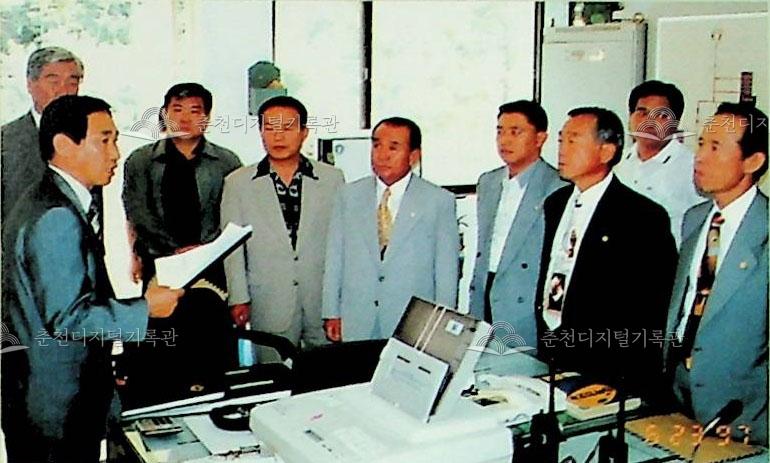 상수도사업소 현지 확인 이미지