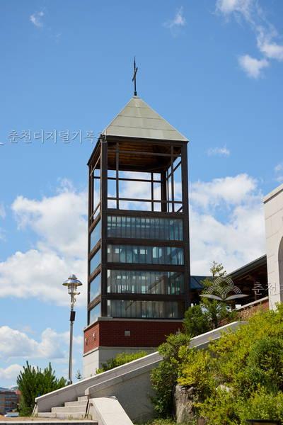 죽림동성당 종탑 이미지