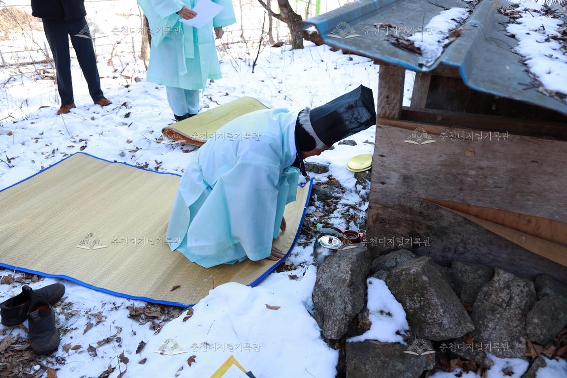 재궁동 산신제 제사의 과정 이미지