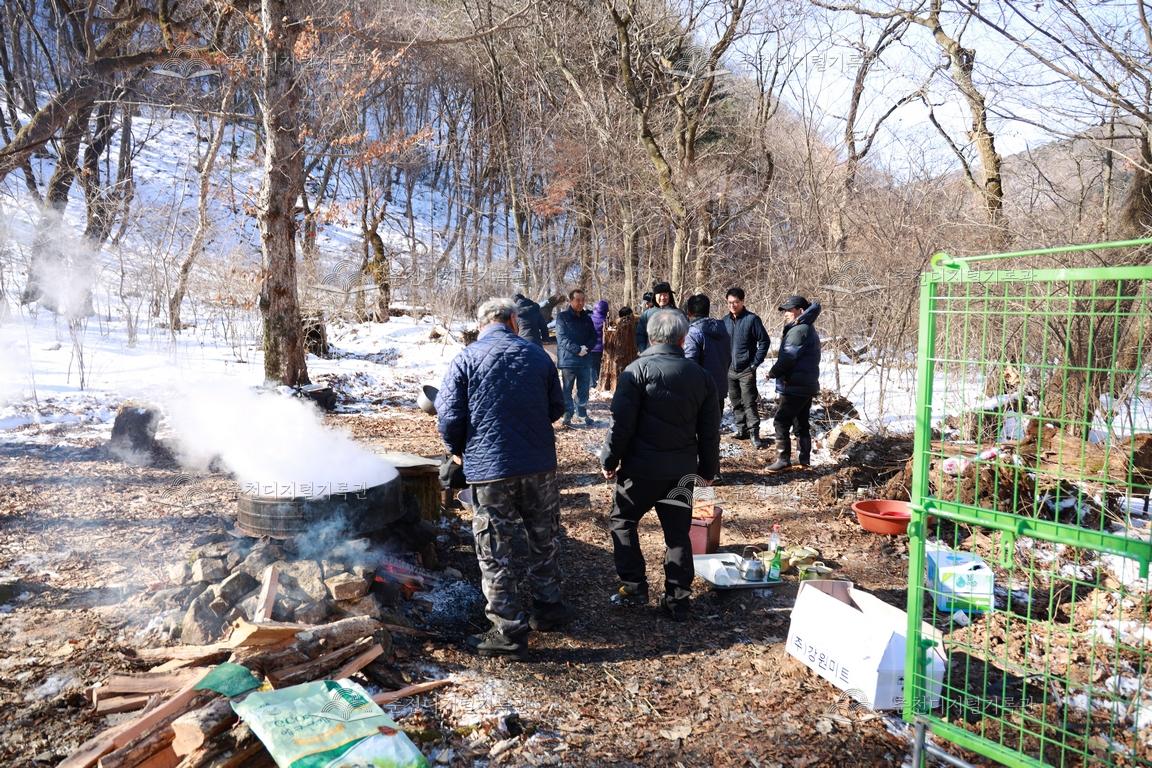 재궁동산신제 음복 이미지
