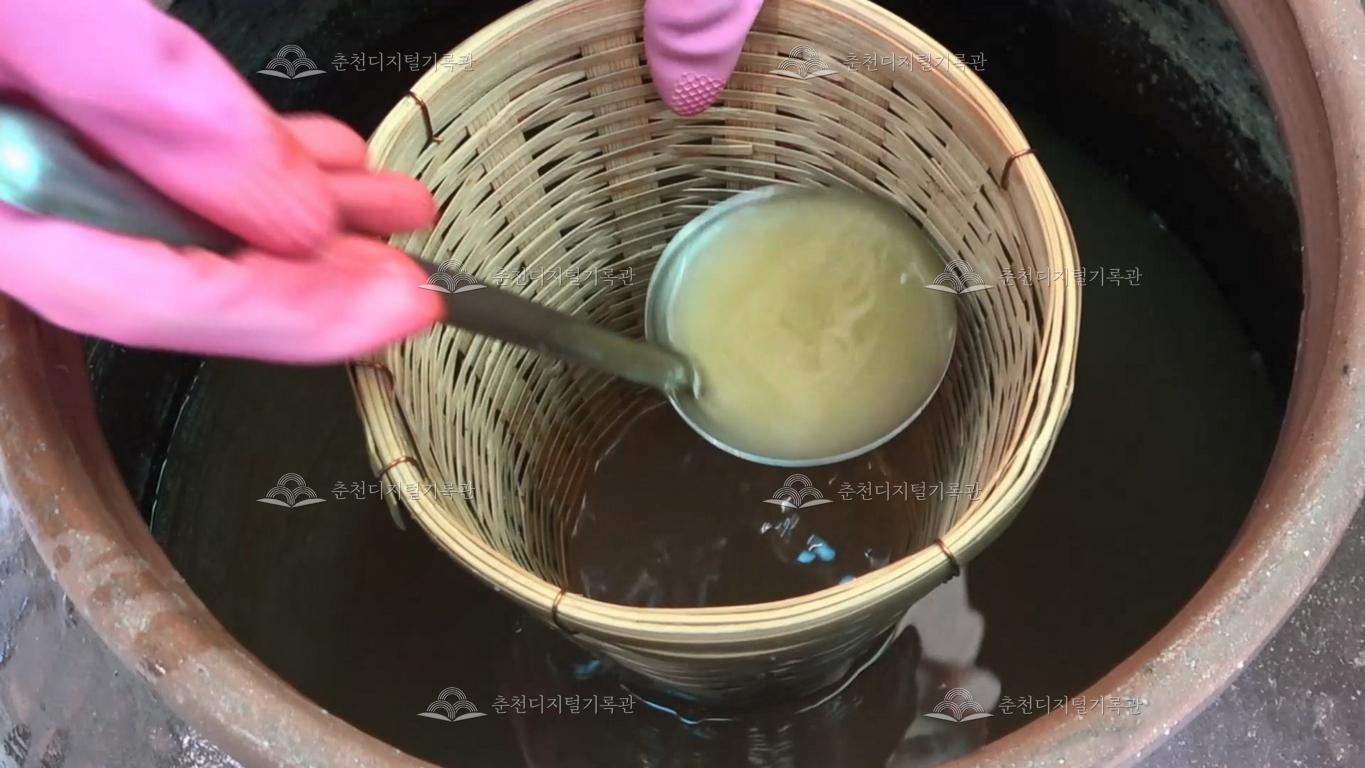 가정리 약주 만들기_용수박기 이미지