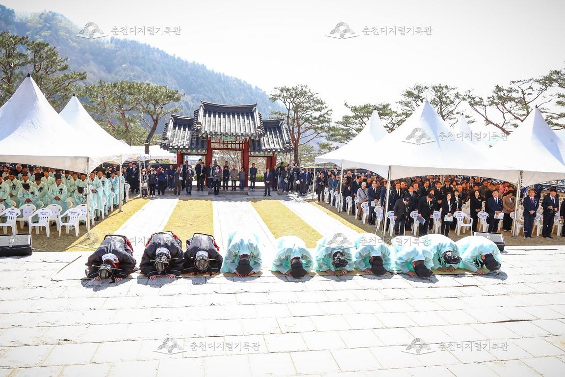 제42회 의암제 제향 이미지