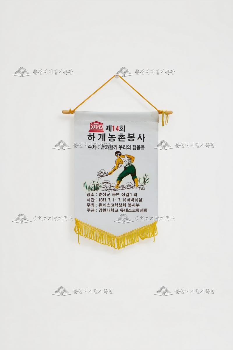제14회 하계농촌봉사_페넌트 이미지