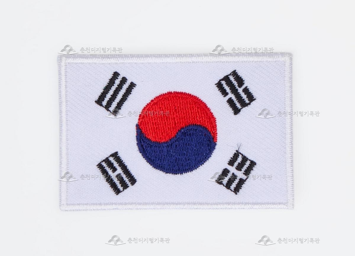 태극기 패치 이미지