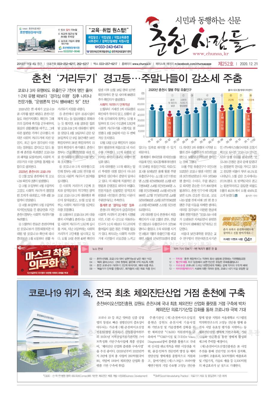 춘천사람들 제252호 이미지