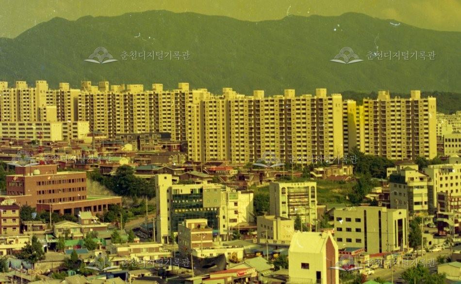 1990년대 후평동 아파트단지 모습 이미지