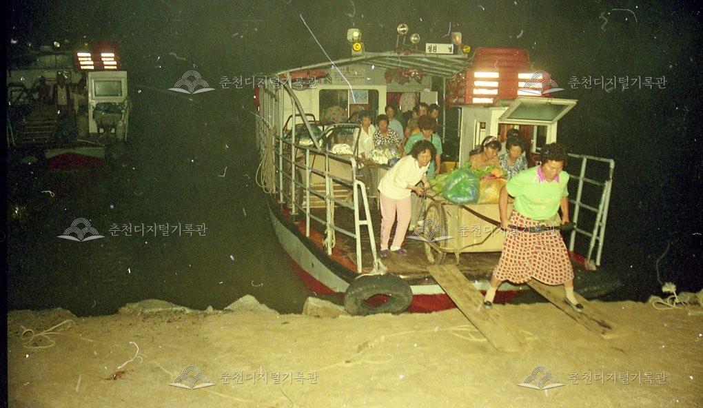 번개시장 리어카(손수레) 장사 이미지