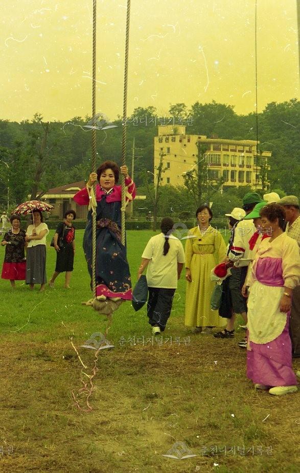제19회 소양제 그네뛰기 이미지