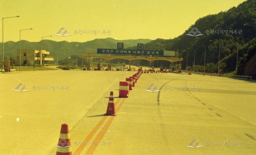 춘천IC 진입로 이미지